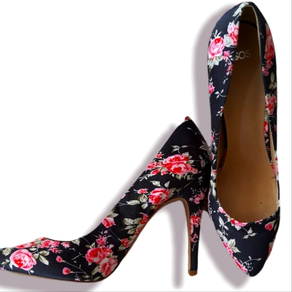 ASOS Shoes - Asos Floral print heels